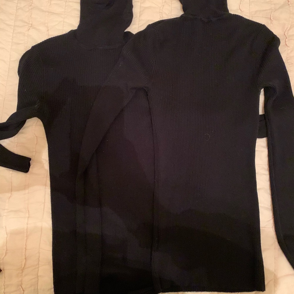 Express Ribbed Turtlenecks